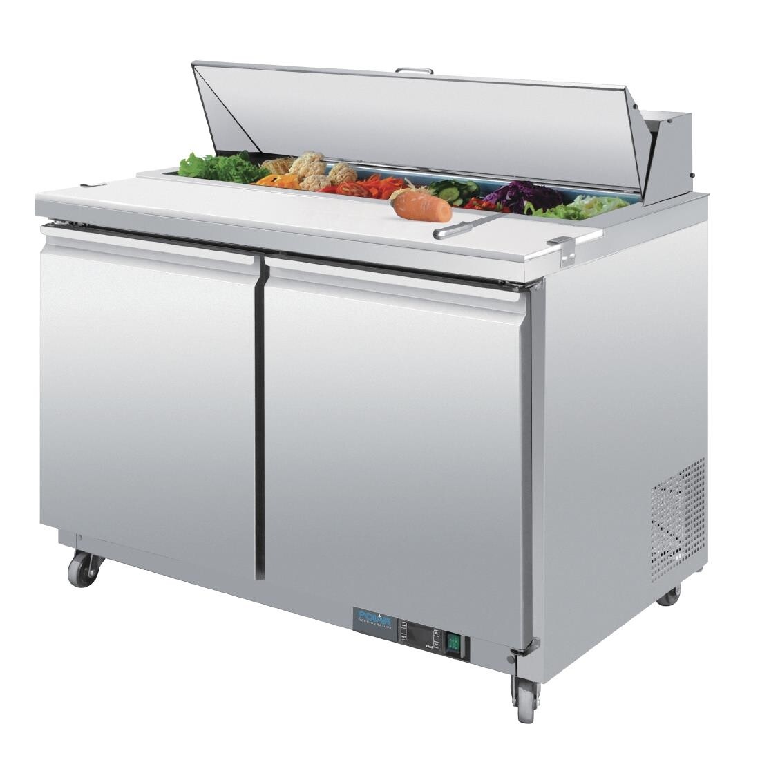 Polar 2 Door Preparation Counter 405Ltr