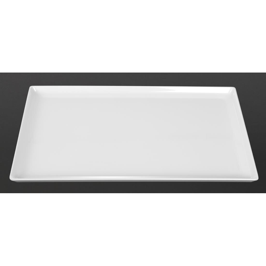 APS Float White Melamine Tray GN 1/1