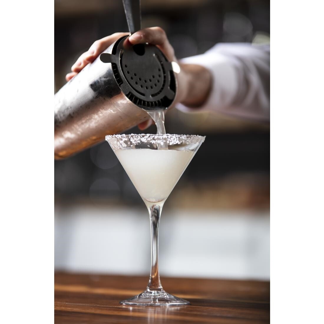 Olympia Bar Collection Crystal Martini Glasses 275ml