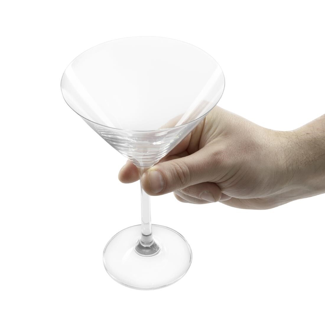 Olympia Bar Collection Crystal Martini Glasses 275ml