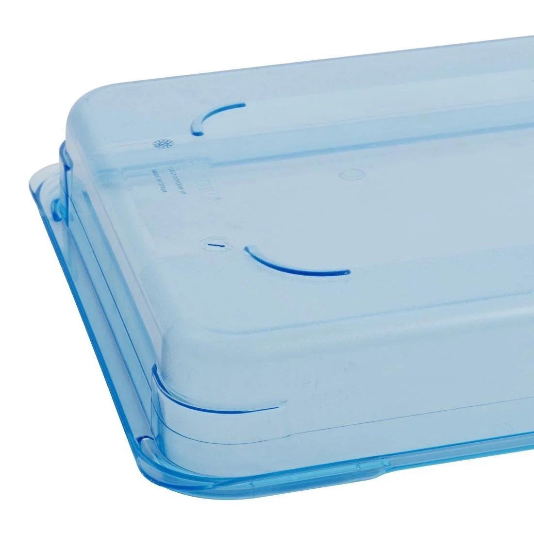 Araven ABS Food Storage Container Blue GN 1/1 65mm - Image 6