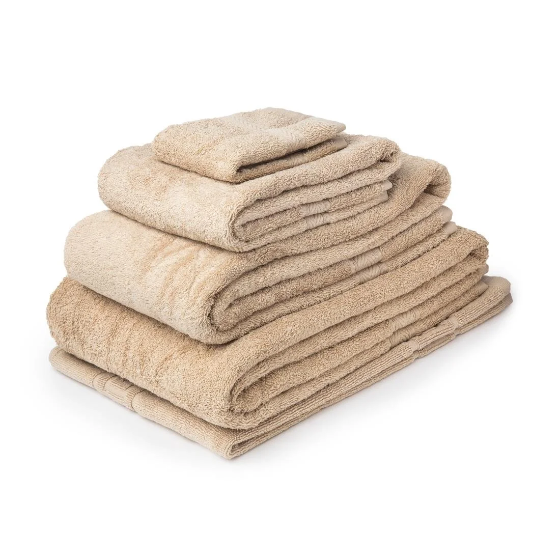 Mitre Essentials Nova Face Cloth Beige (10 Pack) - Image 4