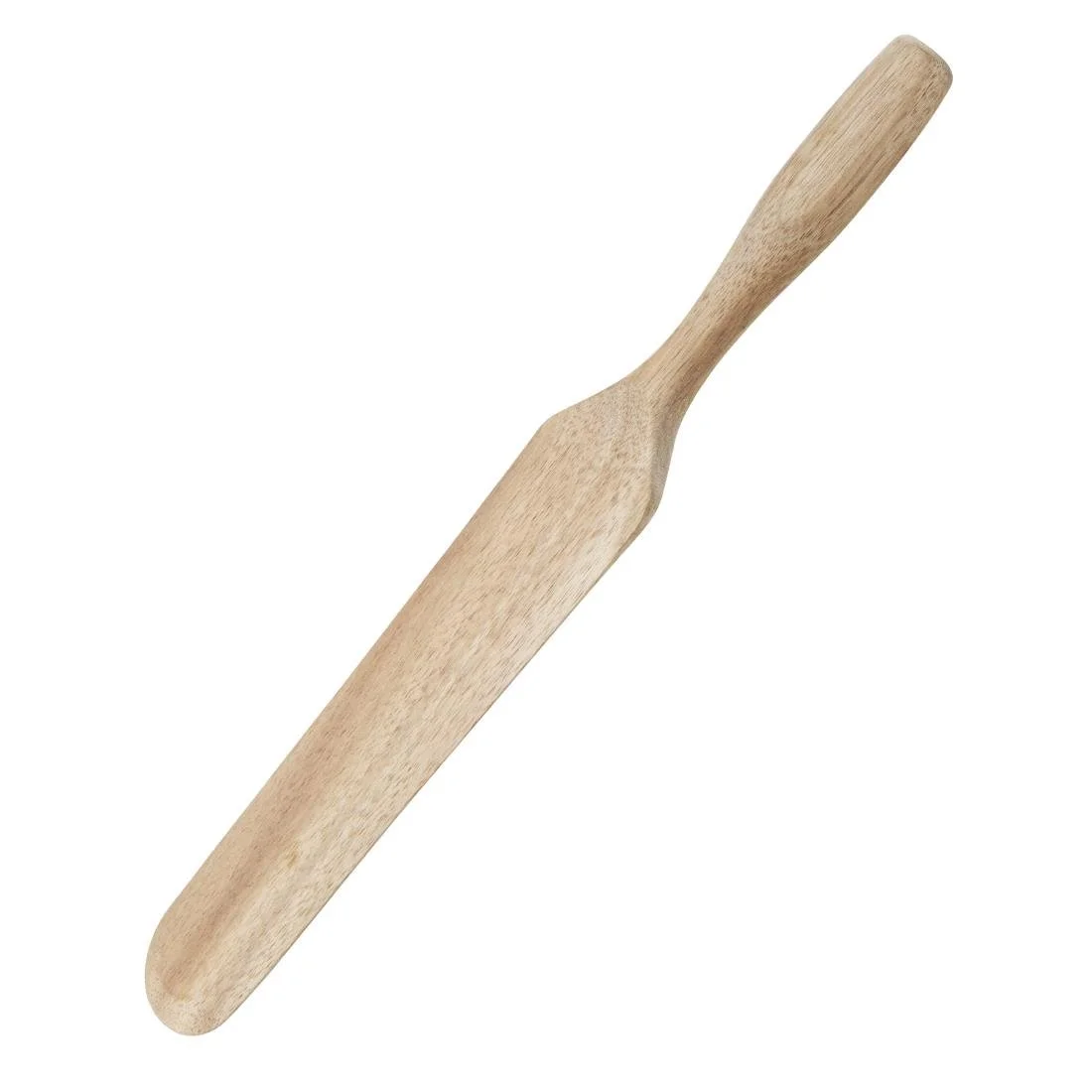 Vogue Wooden Spreader Spatula - Image 1