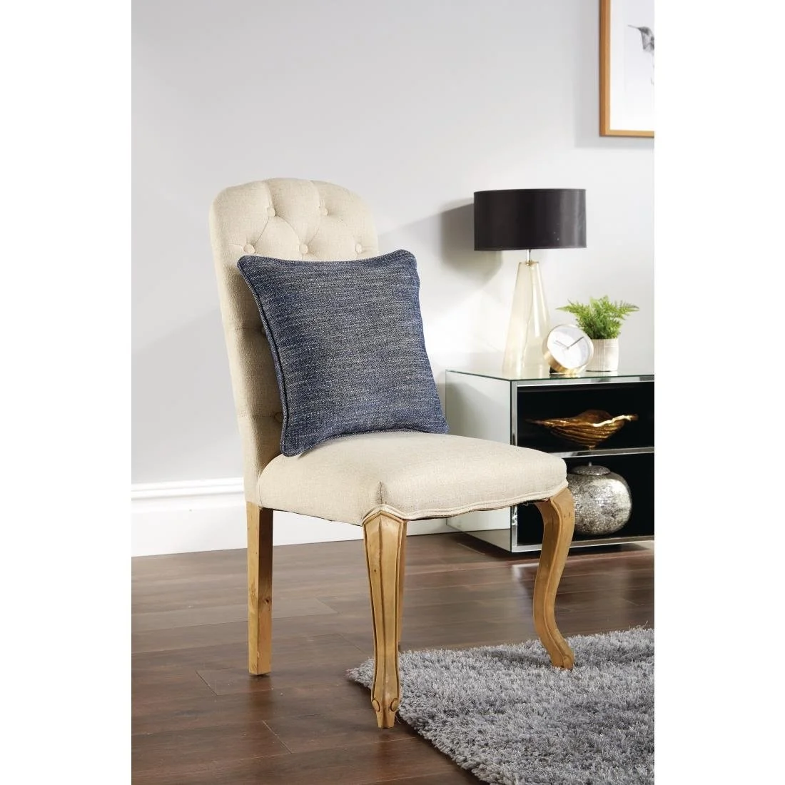 Mitre Polaris Throw Cushion Aegean 43 x43cm - Image 3