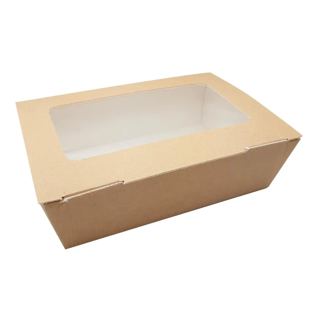 Huhtamaki Taste Large Food to Go Box (with Window Pack) (180 Pack) - Image 1