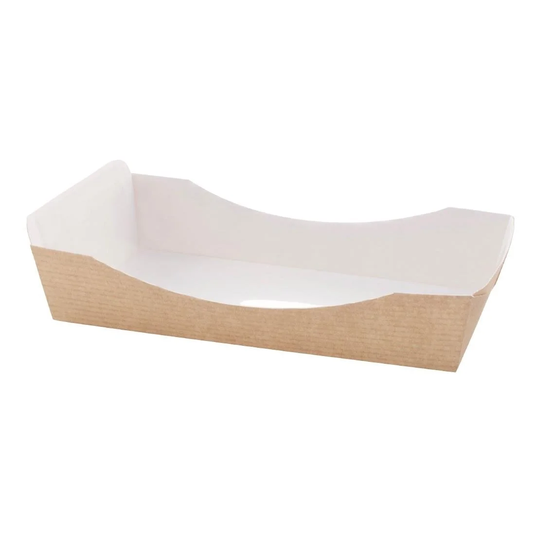 Huhtamaki Taste Croissant Tray with PET Film 'Sneezeguard' (320 Pack) - Image 1