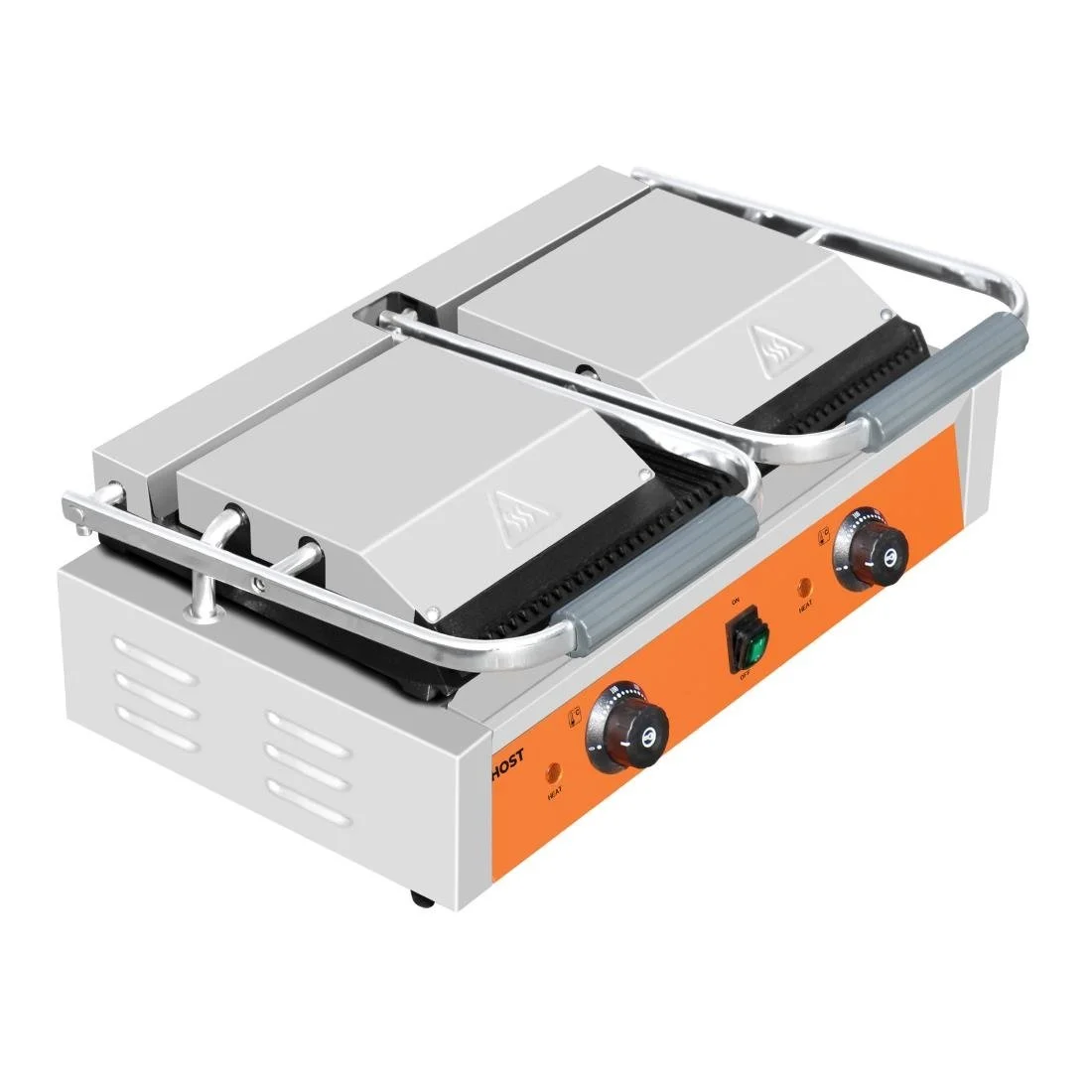 HOST Double Contact Grill Ribbed/Ribbed Plates HOST0541RR - Image 1