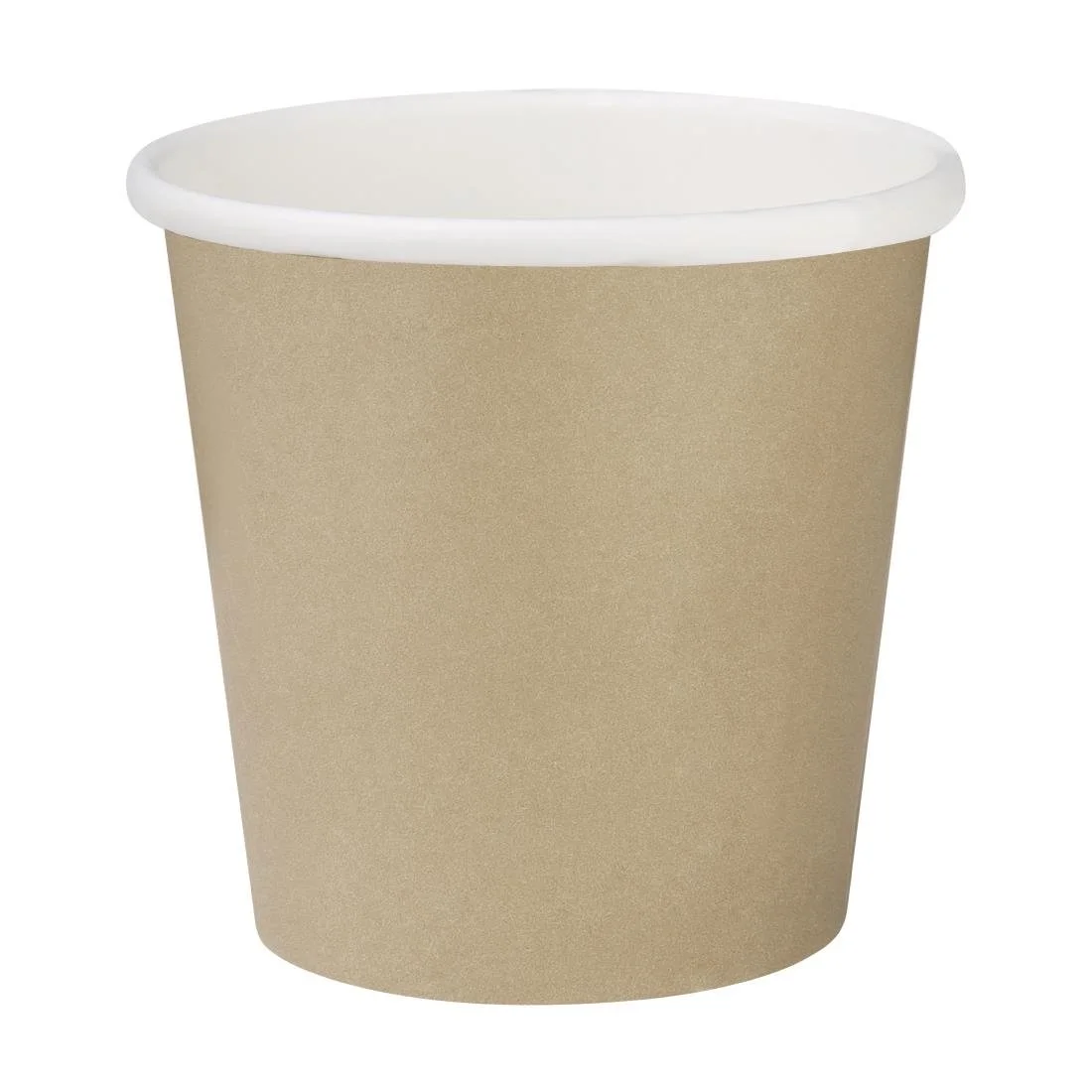 Fiesta Recyclable Hot Cups Single Wall Kraft 6oz (1000 Pack) - Image 1