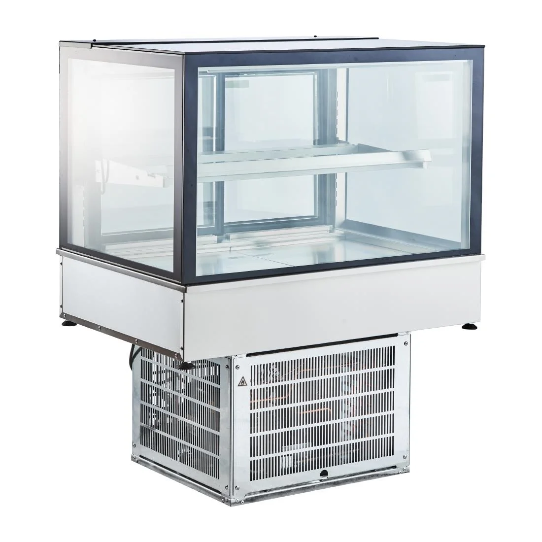 Cossiga Tower GOG Refrigerated Frameless Glass Countertop Display - Image 1