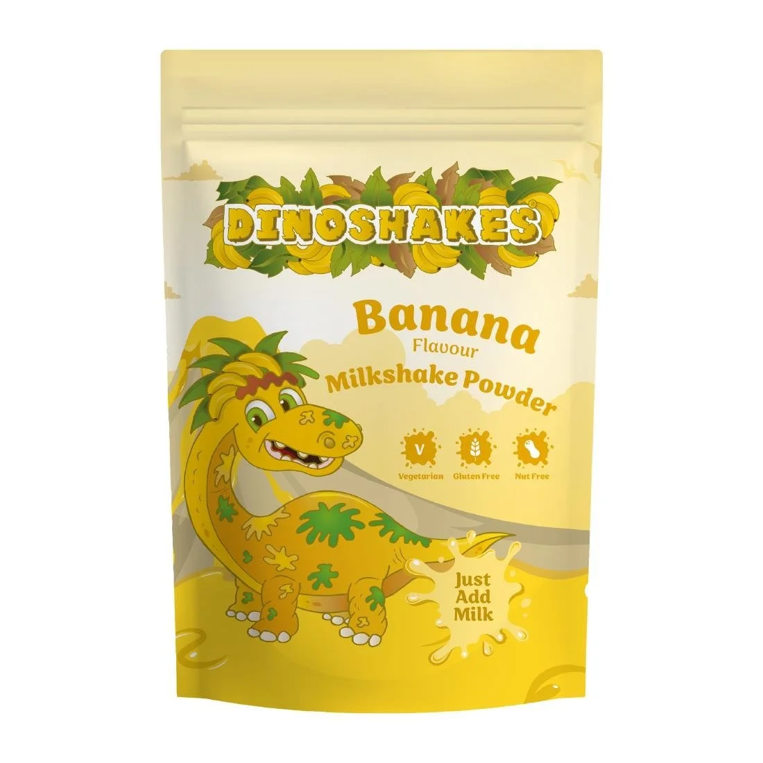 Dinoshakes Milkshake Powder Banana 1kg - Image 1