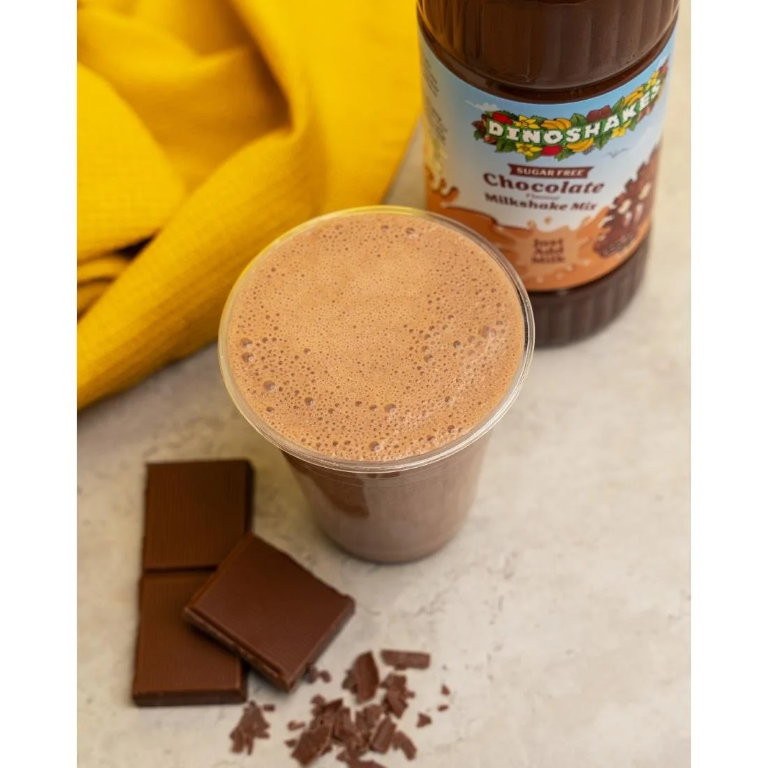 Dinoshakes Milkshake Powder Chocolate 1kg - Image 3