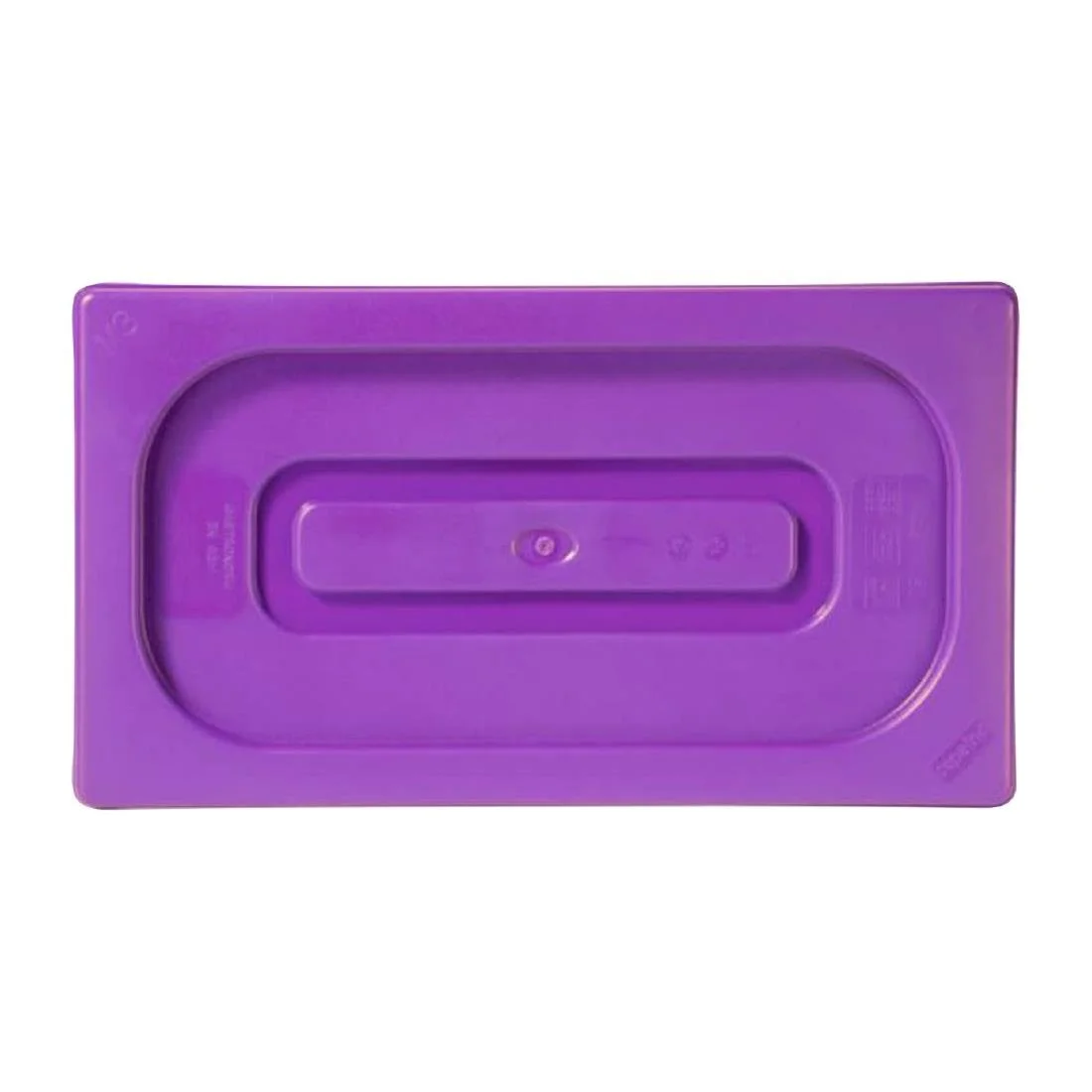 Pujadas Purple Polinorm Gastronorm Lid 1/3GN - Image 1