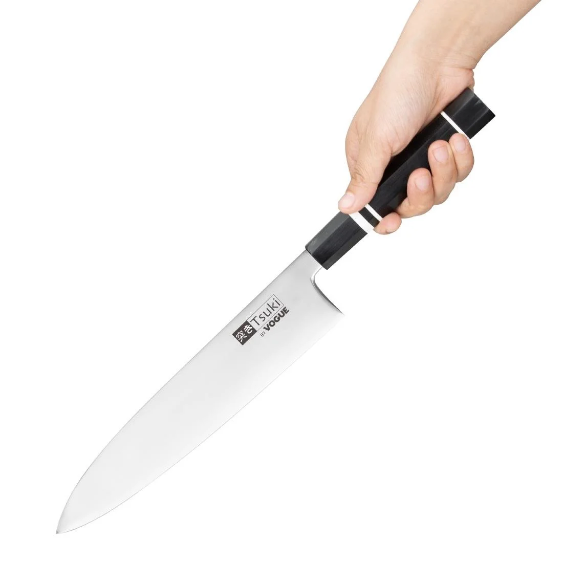 Vogue Tsuki Series 9 Gyuto Knife Black 24cm - Image 4