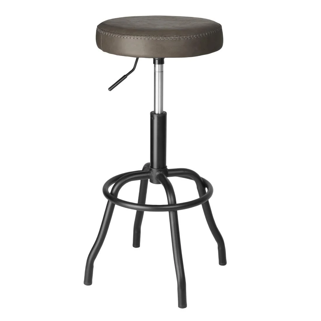 Bolero Brooklyn PU High Bar Stool - Mocha - Image 2