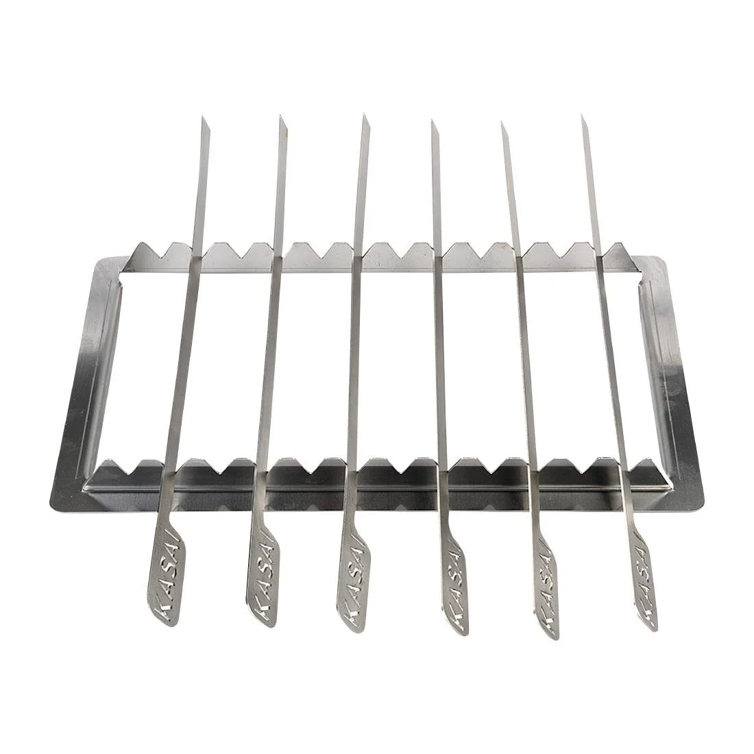 Kasai Konro Skewer Rack & 6 Skewers for Medium Long Konro Grill SVT-16138 - Image 2