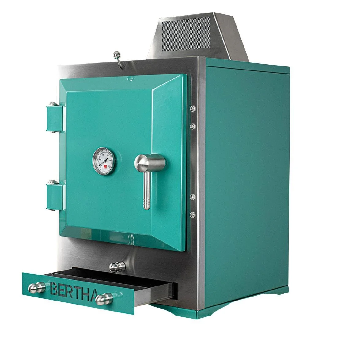 Bertha Professional Inflorescence Charcoal Oven BER-16013 Fern Green - Image 6