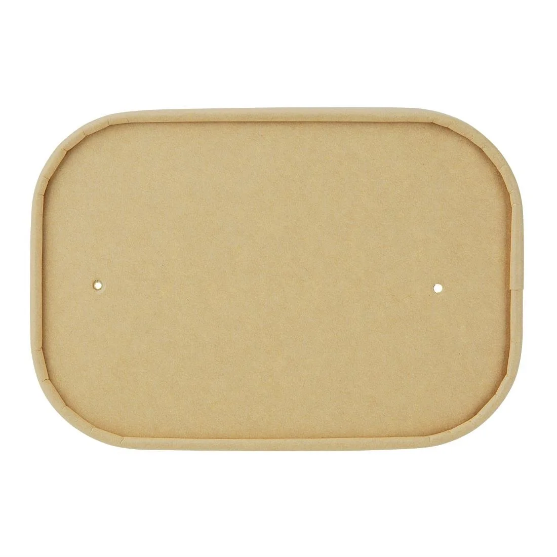 Fiesta Recyclable Paper Lids for Rectangular Containers (300 Pack) - Image 3