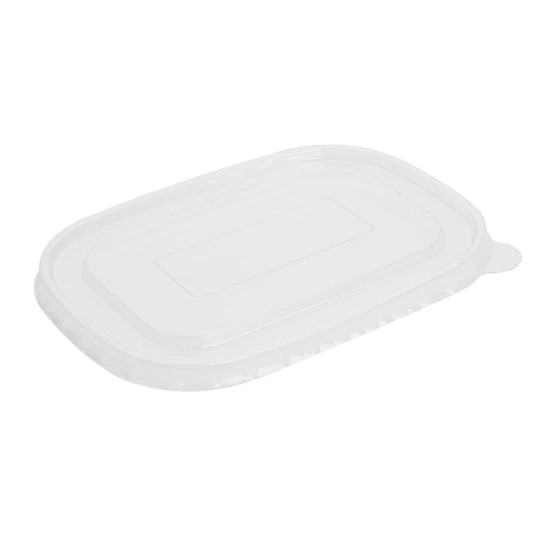 Fiesta Recyclable PET Lids for Rectangular Containers (300 Pack) - Image 1