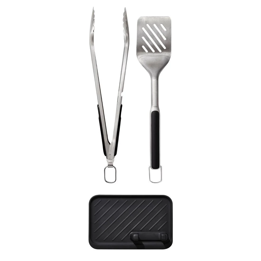 Oxo GG Grilling Set- Turner, Tongs & Tool Rest (3 Pack) - Image 1