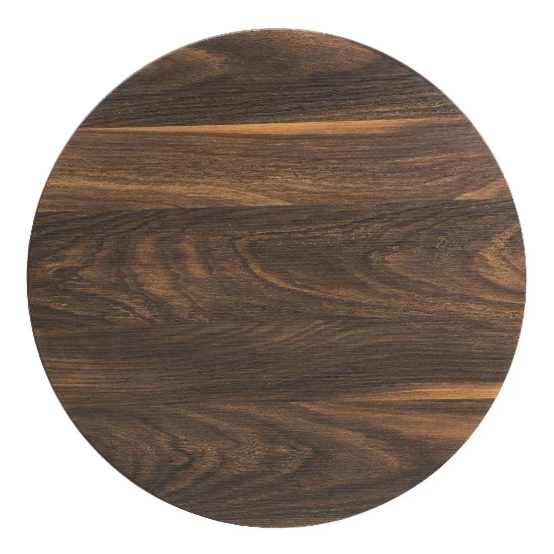 Bolero Complete Table Round Dark Wood Effect 600mm - Image 2