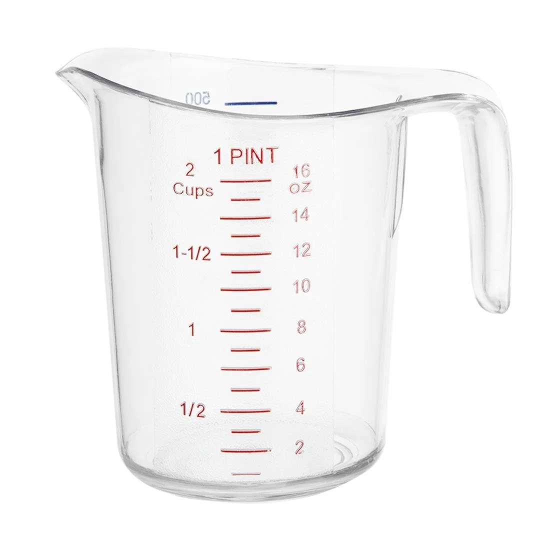 Vogue Polycarbonate Measuring Jug 500ml - Image 1