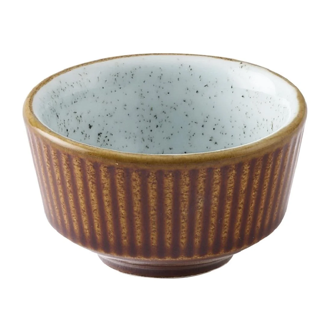 Churchill Nourish Cinnamon Brown Duck Egg Kochi Dip Pots 60ml (12 Pack) - Image 1