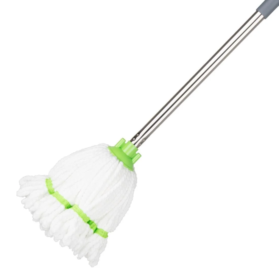 Jantex Connect Microfibre Mop Head Green Stripe 150g - Image 5