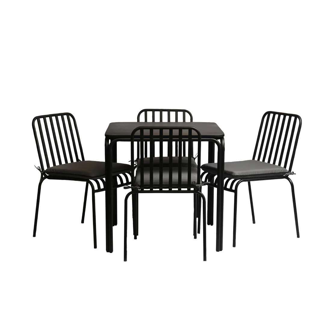 Tenby Outdoor Dining Set in Onyx (2 Dining Sets Pack) - Image 1