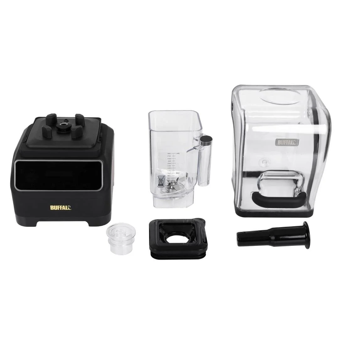Buffalo Digital Silent Bar Blender 1.8Ltr with 2x Jugs Bundle - Image 8