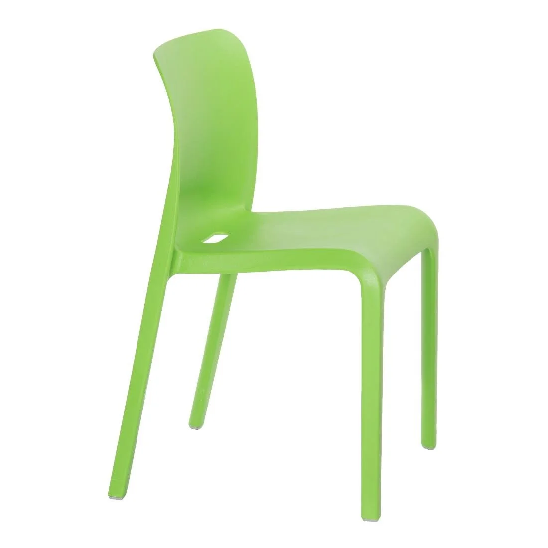 Origin POP Chair Bright Green 480x500x790mm (2 Pack) - Image 1