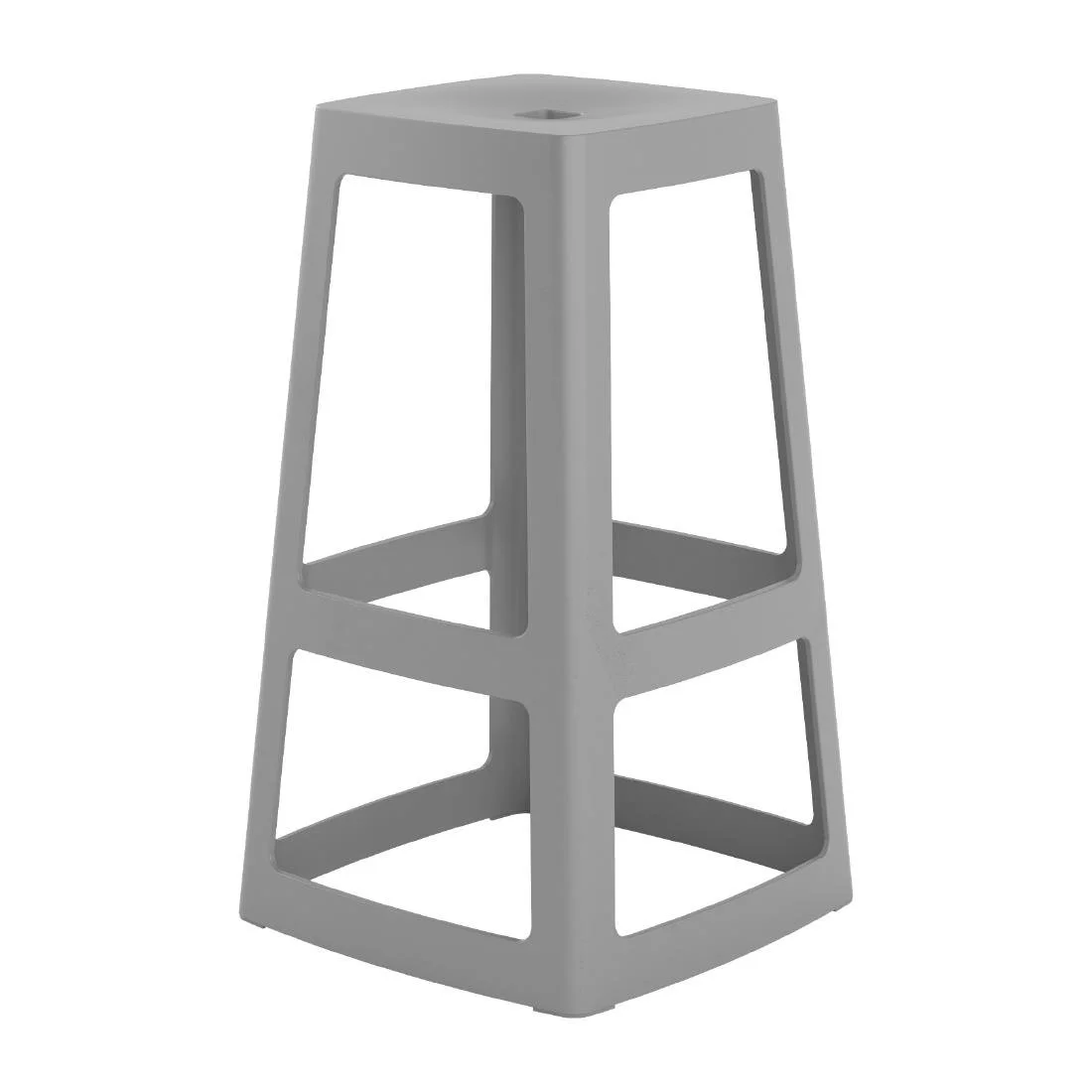 Origin Base High Stool Mouse Grey 450x450x750mm (2 Pack) - Image 11