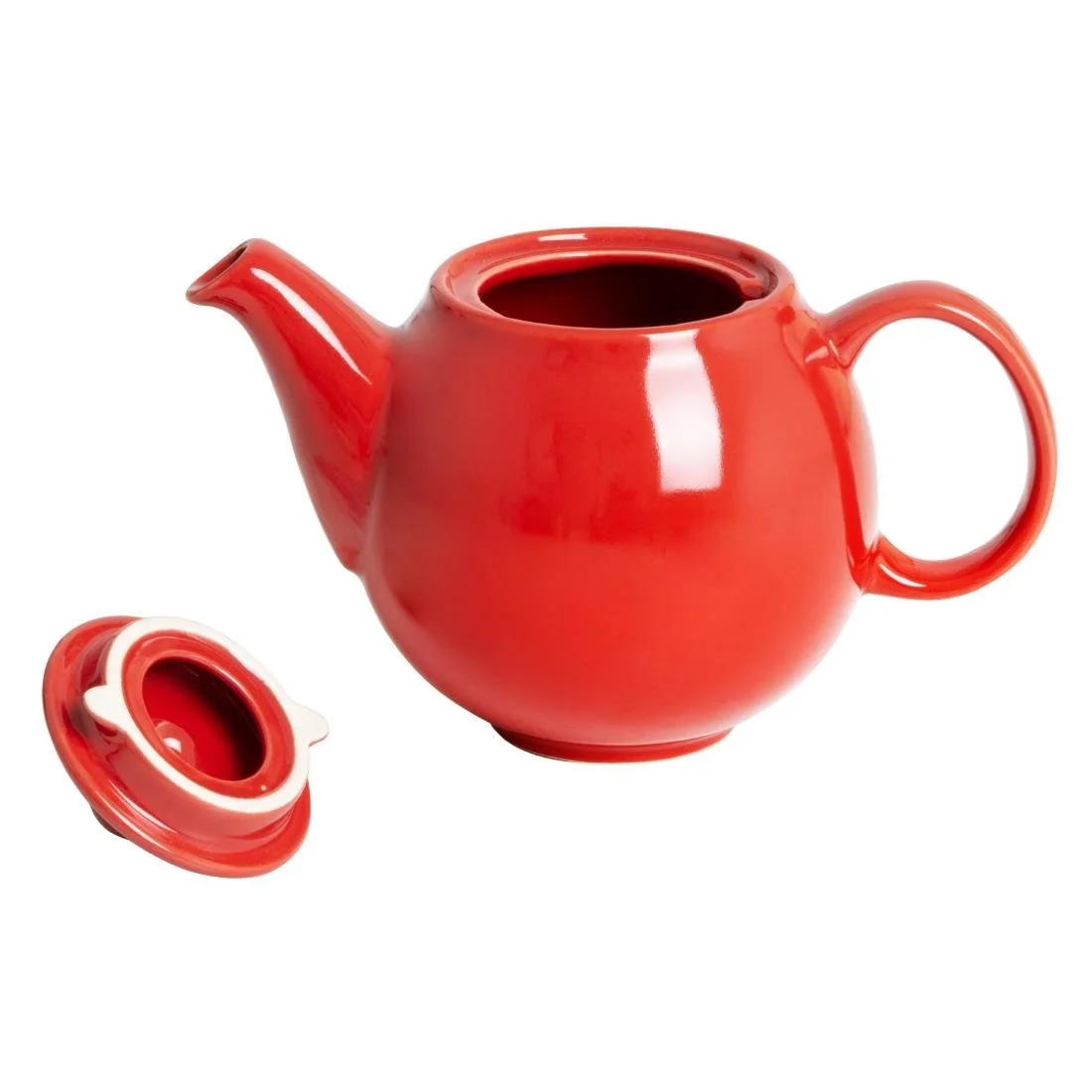 Olympia Café Teapots Red 450ml (2 Pack) - Image 3