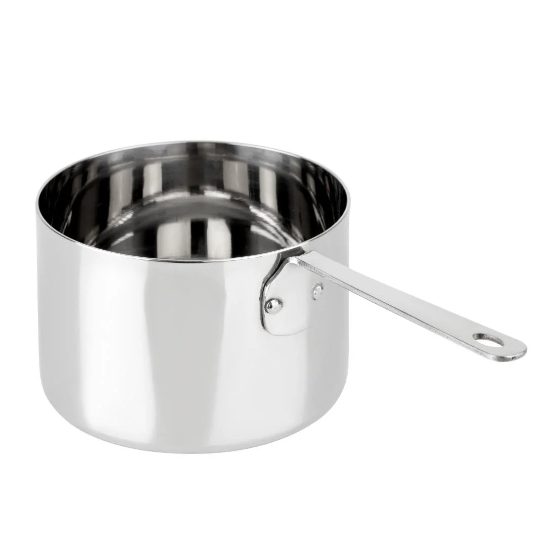 Olympia Table Presentation Mini Sauce Pan Stainless Steel 90x60mm - Image 3