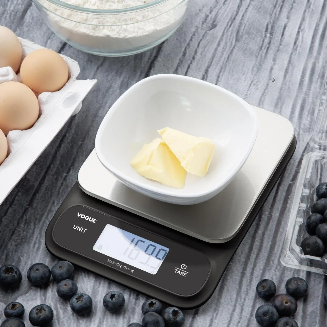 Vogue Waterproof Electric Scales 3kg - Image 5