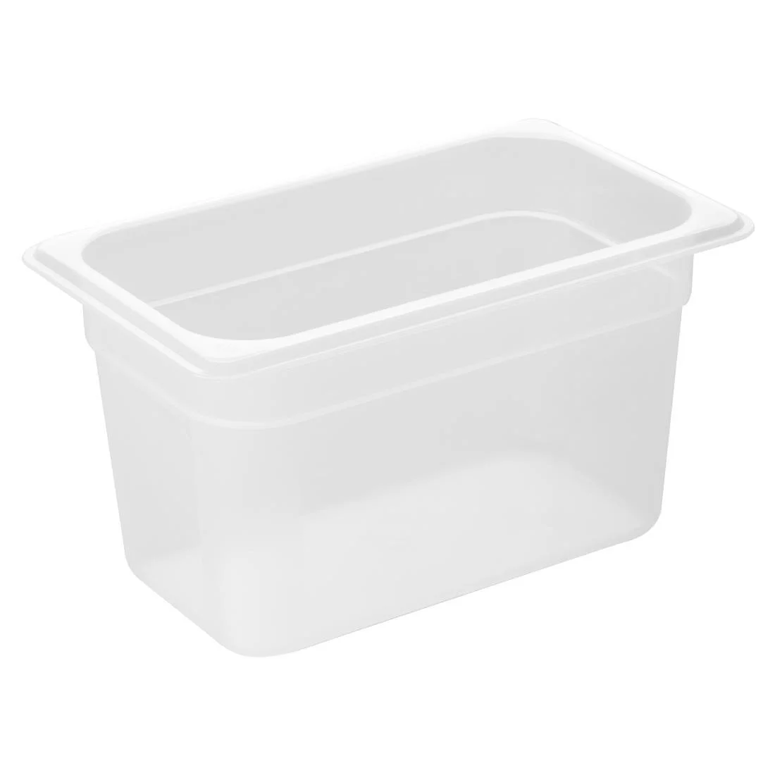 Nisbets Essentials Polypropylene 1/4 Gastronorm Container 150mm - Image 1
