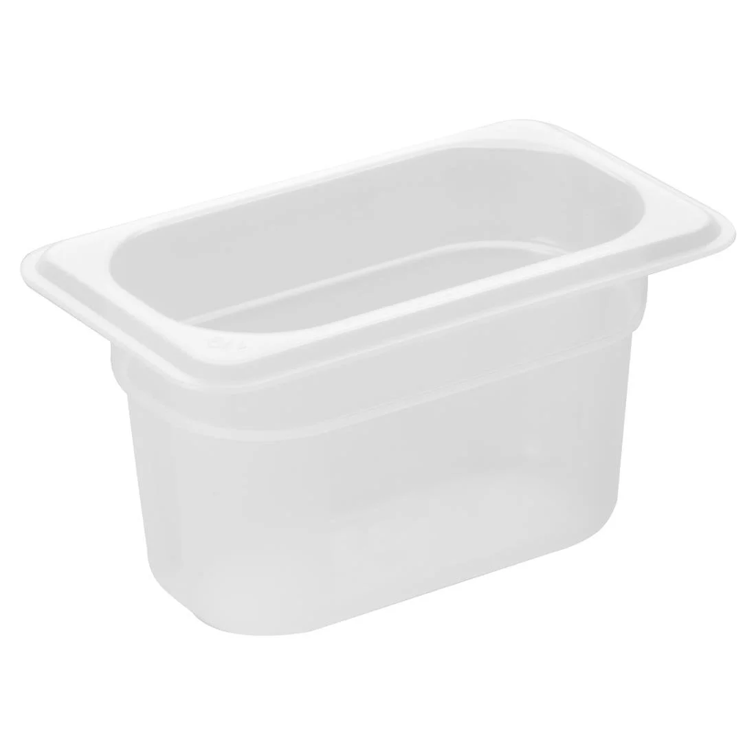 Nisbets Essentials Polypropylene 1/9 Gastronorm Container 100mm - Image 1