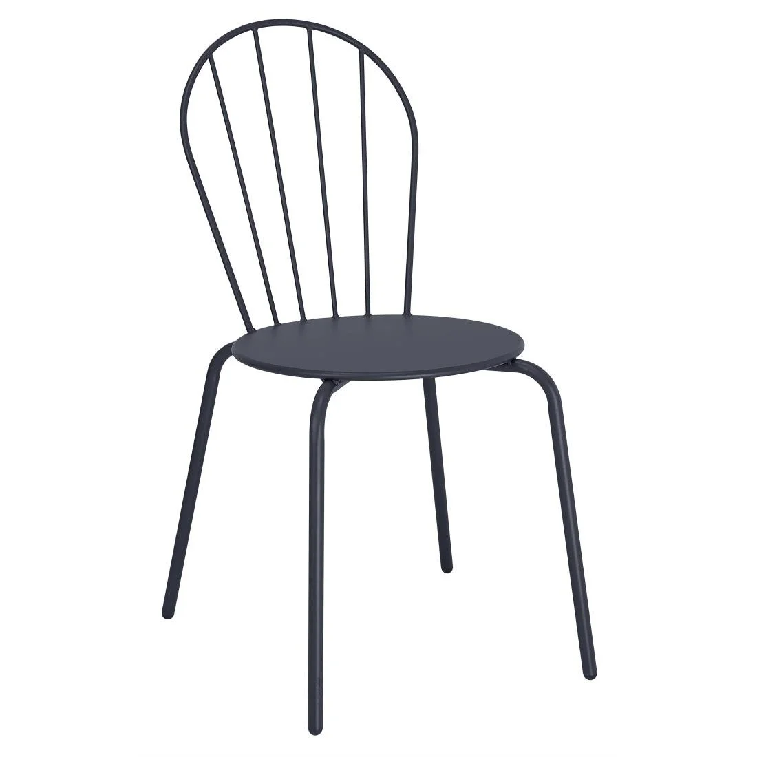 Bolero Adeline Side Chairs Slate Blue (4 Pack) - Image 1