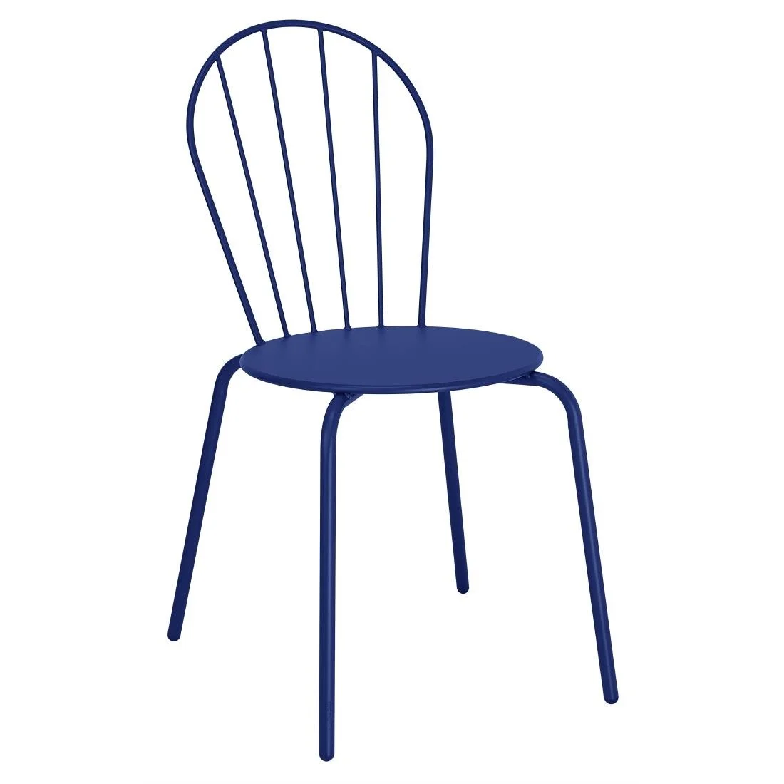 Bolero Adeline Side Chair Dark Navy (4 Pack) - Image 1