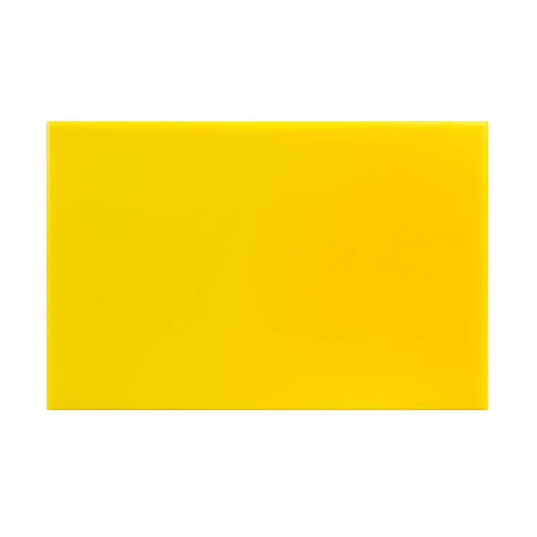 Hygiplas High Density Yellow Chopping Board Standard