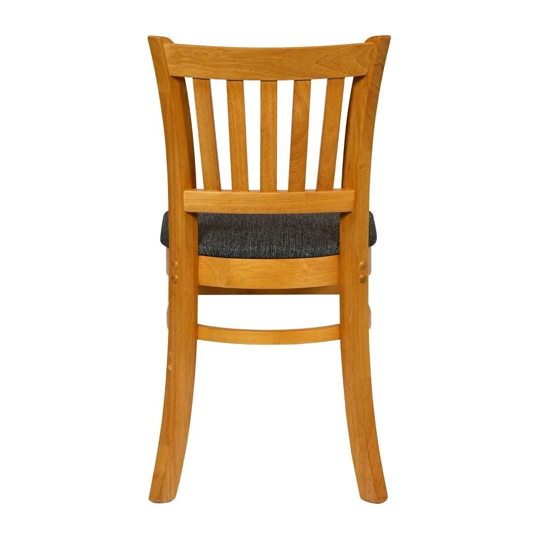 Turin Dining Table with 4 Manhattan Chairs in Soft Oak with Shetland Smoke - Image 5