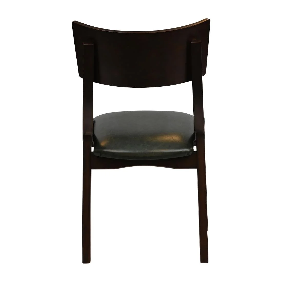 Chelsea Dining Chairs in Dark Walnut with Bison Cedar Seats (6 Pack) - Image 2