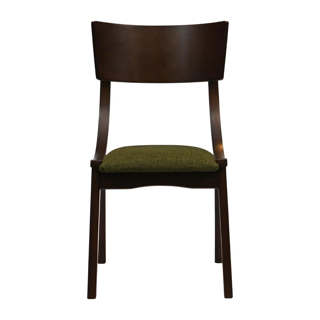 Chelsea Dining Chairs in Dark Walnut with Shetland Forest Seats (6 Pack) - Image 3