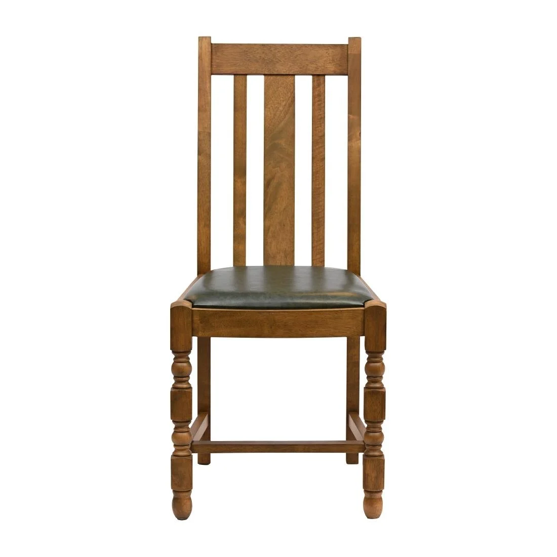 Thame Dining Chairs in Weathered Oak with Bison Cedar Seat (6 Pack) - Image 3
