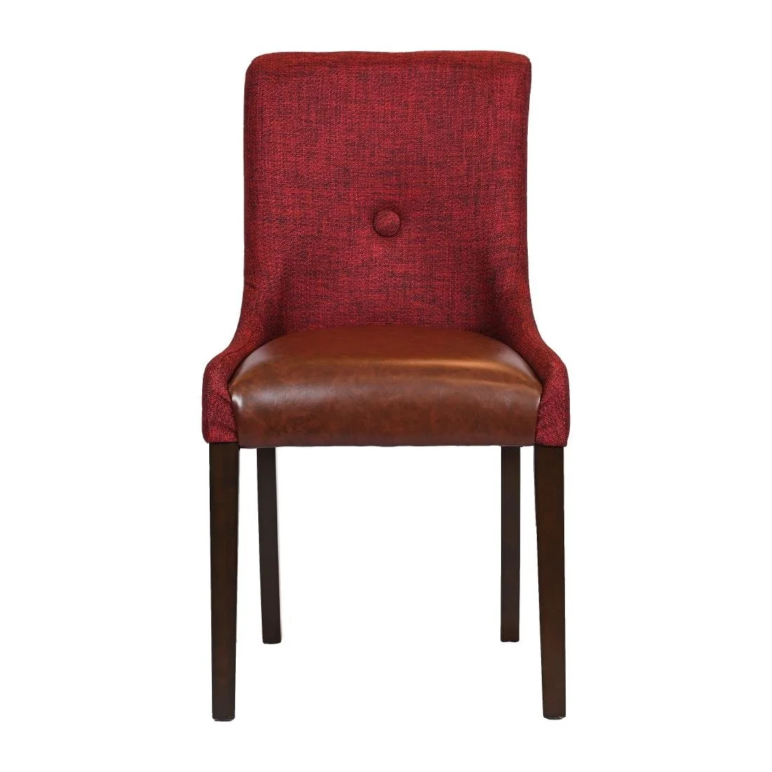 Bath Walnut Dining Chairs with Scarlett Back & Espresso Seat (6 Pack) - Image 3