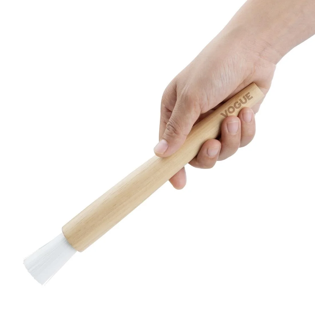 Vogue Wooden Handle Round Pastry Brush 25mm - Image 3