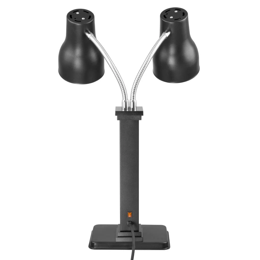 Buffalo Double Heat Lamp Carving Station Matt Black 2x250W - Image 4
