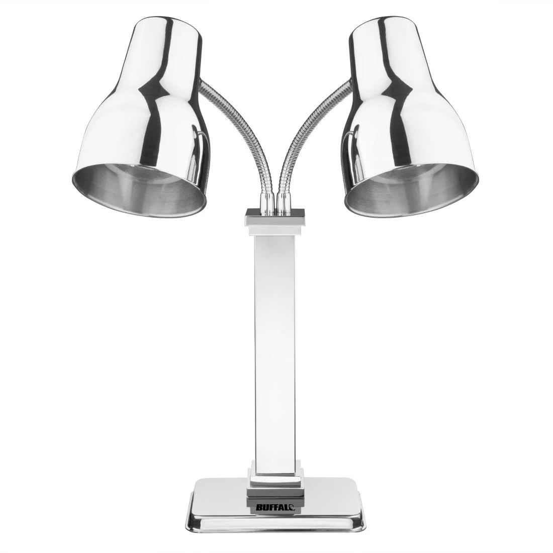 Buffalo Double Heat Lamp Carving Station Stainless Steel 2x250W - Image 1