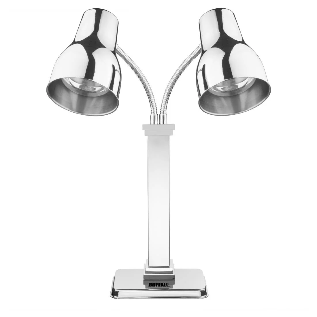 Buffalo Double Heat Lamp Carving Station Stainless Steel 2x250W - Image 2