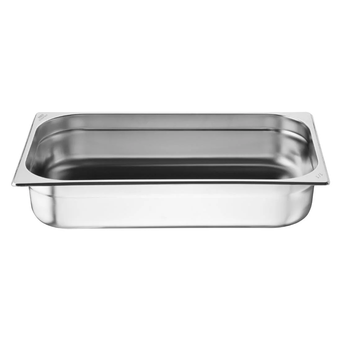 Nisbets Essentials Stainless Steel Gastronorm Tray 1/1 100mm ( 3 Pack) - Image 2