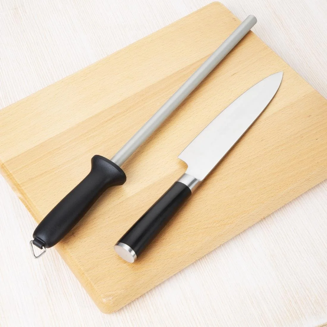 Vogue Heavy Duty Diamond Knife Sharpening Steel 30.5cm - Image 5